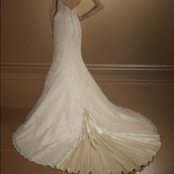 Mori Lee Wedding dress. Color white. Size 16. - Picture 1 of 11